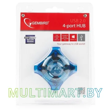 USB-хаб Gembird UHB-C224 картинка 3